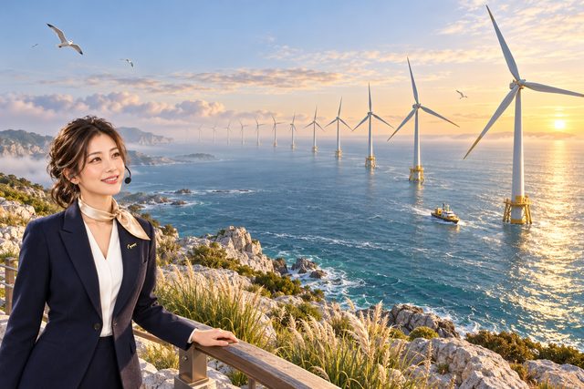 优联海上风电场 · Offshore Wind Farm