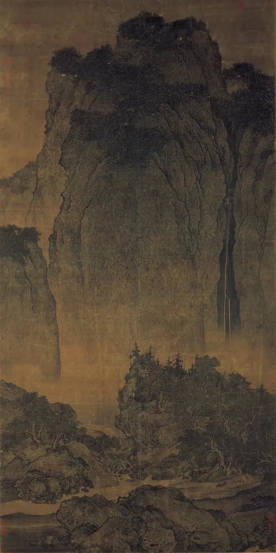 溪山行旅图 · Travelers Among Mountains and Streams
