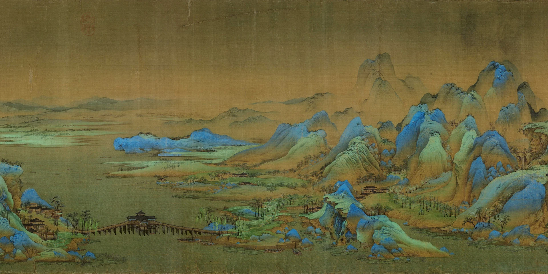 千里江山图 · A Thousand Li of Rivers and Mountains