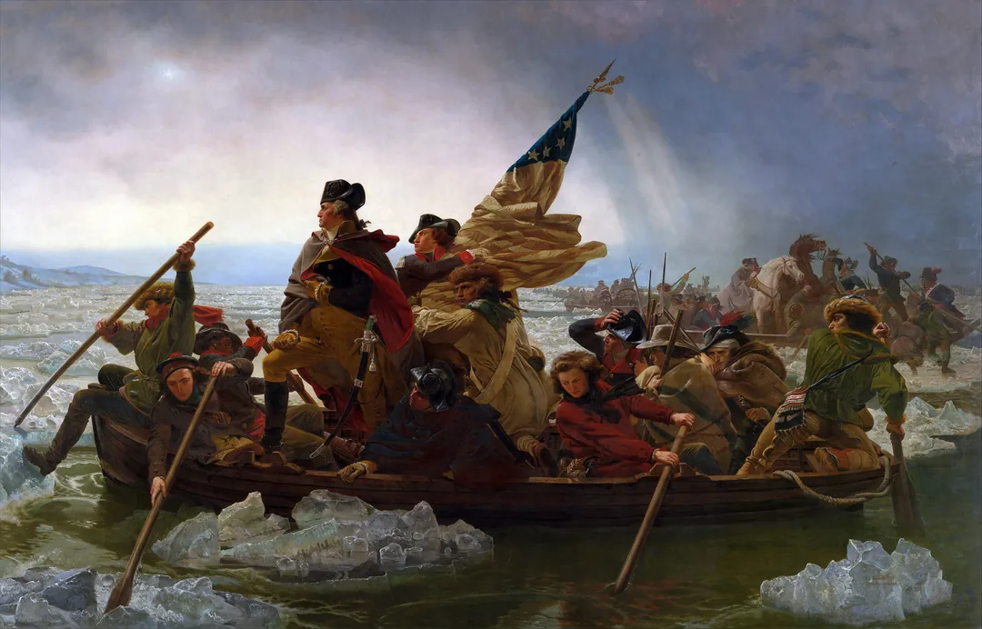 华盛顿横渡特拉华河 · Washington Crossing the Delaware